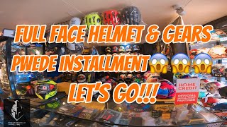 FULL FACE HELMET KYT  PWEDE INSTALLMENT  RIDER SHIELD  HOME CREDIT [upl. by Pennington]