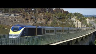 TGV Eurostar Thalys at Stratford International and in France [upl. by Susanetta]