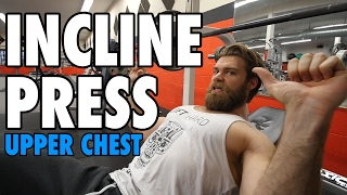 Incline Barbell Press  Upper Chest  HowTo Exercise Tutorial [upl. by Gasser]