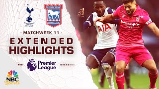 Tottenham v Ipswich Town  PREMIER LEAGUE HIGHLIGHTS  11102024  NBC Sports [upl. by Adnat902]