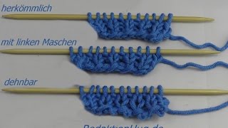 Stricken lernen  Maschenanschlag Maschen anschlagen Anschlag 3 Arten  Veronika Hug [upl. by Nereil]