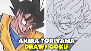 Akira Toriyama Draws Son Goku [upl. by Emersen20]