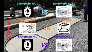 Norwegian Minigolf League 2023  Round 23  Match 1 [upl. by Purpura]