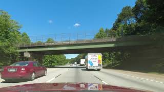 Kennesaw GA  heading north on I75 [upl. by Eidob]