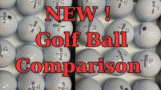 Wilson Golf Ball Review 2024 [upl. by Neurath]