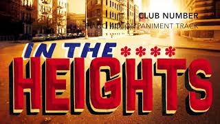 Club Number  In the Heights  Piano AccompanimentRehearsal Track [upl. by Earvin]