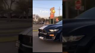 Shelby gt500 vs big turbo 370z😱race car shortsfeed shorts carshorts 370 mustang 1320video [upl. by Eceerahs]