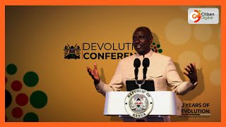 President Ruto says the remaining county functions are to be transferred [upl. by Azenav]