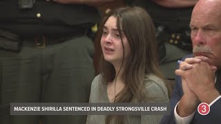 Mackenzie Shirilla sentenced to 15 yearstolife in prison for deadly Strongsville crash [upl. by Idac]