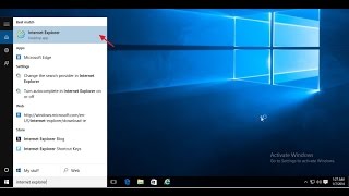 How to find classic Internet Explorer on Windows 10 [upl. by Neroc]