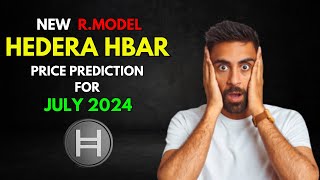 HBAR RModel Based HEDERA HBAR Price Prediction for JULY 2024 [upl. by Hardie]