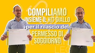 📩 Come fare Kit Postale permesso di soggiorno per il RILASCIO ‼️👀🖊Pratichiamo Legge ⚖️ [upl. by Tiffy279]