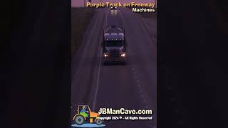 PURPLE TRUCK on FREEWAY JBManCavecom Shorts [upl. by Nihsfa]