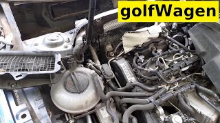 VW Golf 7 additional pollen filter  place 5Q0815479AC [upl. by Sherilyn47]