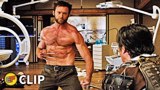 Wolverine vs Shingen  Fight Scene  The Wolverine 2013 Movie Clip HD 4K [upl. by Nnylsor94]