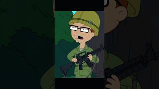 Steve goes to WAR part 1 highlights americandad [upl. by Hatch]