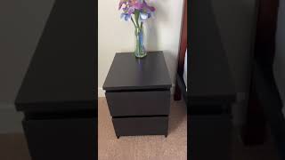 Must Watch Honest Review of Tvilum 2 Drawer Nightstand [upl. by Simaj]