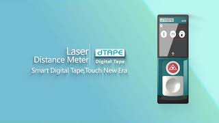 dTAPE  Smart Laser Distance Meter  SMART DIGITAL TAPE [upl. by Nomit]