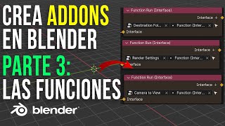 Como Crear ADDONS en Blender Español  Serpens Parte 3 Funciones [upl. by Johnston120]