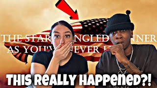 FIRST TIME EVER HEARING Star Spangled Banner As Youve Never Heard It  REACTION [upl. by Robenia]