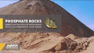 AIMR Mining  Egyptian Phosphate Rocks [upl. by Morissa]