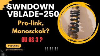 VBLADE 250 Amortecedor Lateral Pró Link Monosckok ou 3 [upl. by Fong]