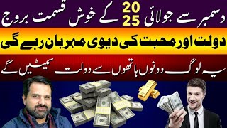 December to July 2025  Top Luckiest zodiac sign  Latest Research  Astrologer Osama Ali khan [upl. by Dnomsaj494]