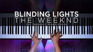 The Weeknd  Blinding Lights  The Theorist Piano Cover [upl. by Allisan]