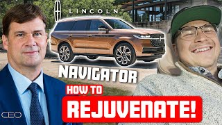 FORD CEO SHOWS ME HOW TO quotREJUVENATEquot IN THE NEW LINCOLN NAVIGATOR HOW TO [upl. by Dalohcin]