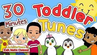 Toddler Tunes  30 Minutes of Music for Little Ones  Jack Hartmann [upl. by Seniag]