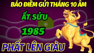 TIẾT LỘ THÔNG ĐIỆP VŨ TRỤ ĐẾN THÁNG 10 ÂM LỊCH TUỔI ẤT SỬU SINH 1985 GẶP THỜI PHẤT NHƯ LÀM ĐẠI GIA [upl. by Bihas]