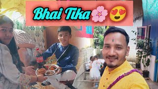 Bhai Tika 😍 Nepali Celebration 2024 in DarjeelingJaau taada vlogs [upl. by Erehc]