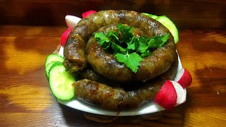 ДОМАШНЯЯ КОЛБАСА в духовкеЩедрый вкус и Безумный аромат [upl. by Aleta]