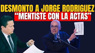 JORGE INTENTÓ DESACREDITAR LAS ACTAS PERO TERMINÓ HACIENDO LO CONTRARIO [upl. by Ainigriv528]