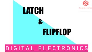 Latch and Flipflop  Difference between Latch and Flipflop  Digital Electronics  Polytechnic  KTU [upl. by Brace]