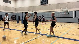 McRoberts Senior Boys vs Vancouver College Set 1 [upl. by Sanfo122]