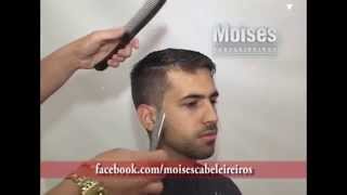 ✂ Corte Masculino Comercial Moises Cabeleireiro [upl. by Sol850]