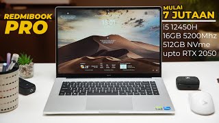 Mulai 7 Jutaan  Menang Banyak  Laptop Tipis Redmibook PRO Pakai i5 H Series [upl. by Airotkciv]