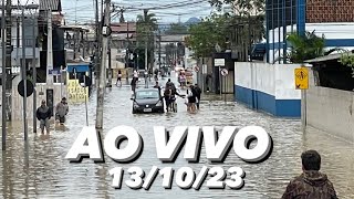 AO VIVO ENCHENTE em SC hoje em Itajaí 131023 BielTurismo brazil [upl. by Eidnak]