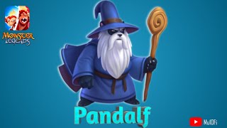 How To Breed Pandalf  Monster Legends [upl. by Nrol]