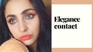 تجربة عدسات اليجانس لتكبير العين  Elegance Lenses [upl. by Marji839]