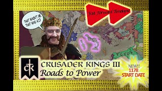 CK3 Timelapse  No Casus Beli Cost 1178 Start Date  Roads to Power  Crusader Kings III [upl. by Esidnak731]