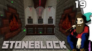 Minecraft STONEBLOCK 19  Finalement les Garden Cloche [upl. by Onitsuj813]