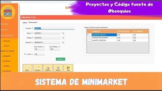 Sistema de Minimarket Visual C Sharp y Microsoft SQL Server [upl. by Lorrac]