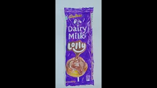 DAIRY MILK LOLLYPOP DRAWING [upl. by Hoyt]