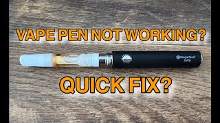 Vape Pen Not Working Turn On Vape Pen [upl. by Durrell525]