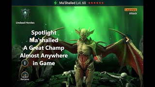 Raid Spotlight Mashalled [upl. by Swenson36]