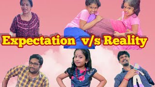 Expectation vs Reality  Malayalam Fun Video  Pavithra amp Pallavi [upl. by Inavihs]