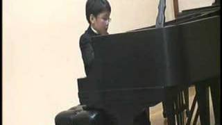 Chopin Valse Opus 64 No 1 quotMinute Waltzquot by George Li 10 yr [upl. by Kciredec]