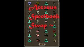 How to Swap to Arceuus Spellbook in OSRS  3 Methods [upl. by Yrok703]